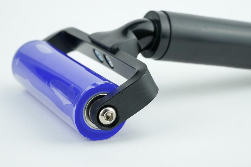 Sticky roller blue, small